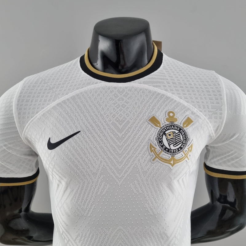 Camisa Corinthians I 22/23 - Nike Versão Jogador Masculina - Branca