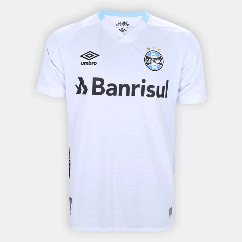 Camisa Grêmio II 22/23 - Umbro Torcedor Masculina - Azul+Preto