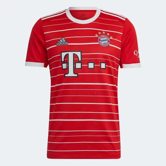 Camisa Bayern de Munique I 22/23  - Adidas Torcedor Masculina