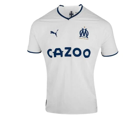 Camisa Olympique de Marseille I 22/23 - Puma Torcedor Masculina - Branca