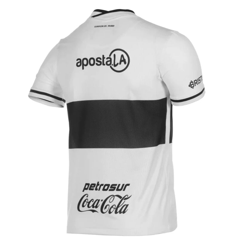 Camisa Olímpia I 22/23 - Nike Torcedor Masculina - Branca e Preta