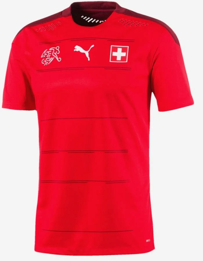 Camisa Suiça Home 21/22 - Torcedor Masculino - Vermelho