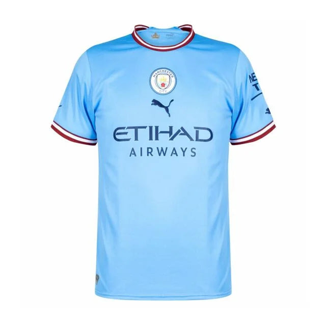 Camisa Manchester City I 22/23 - Puma Torcedor Masculina Personalizada HAALAND  N° 9