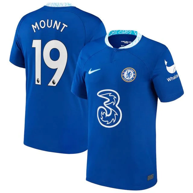 Camisa Chelsea I 22/23 - Nike Torcedor Masculina - Personalizada MOUNT  N° 19