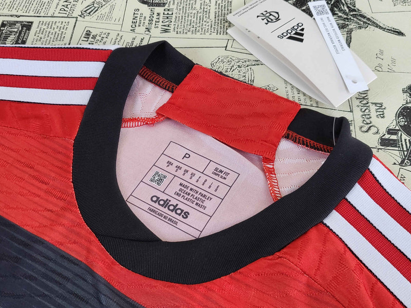 Camisa Flamengo  I 22/23 - Adidas Versão Jogador Masculina - Vermelho