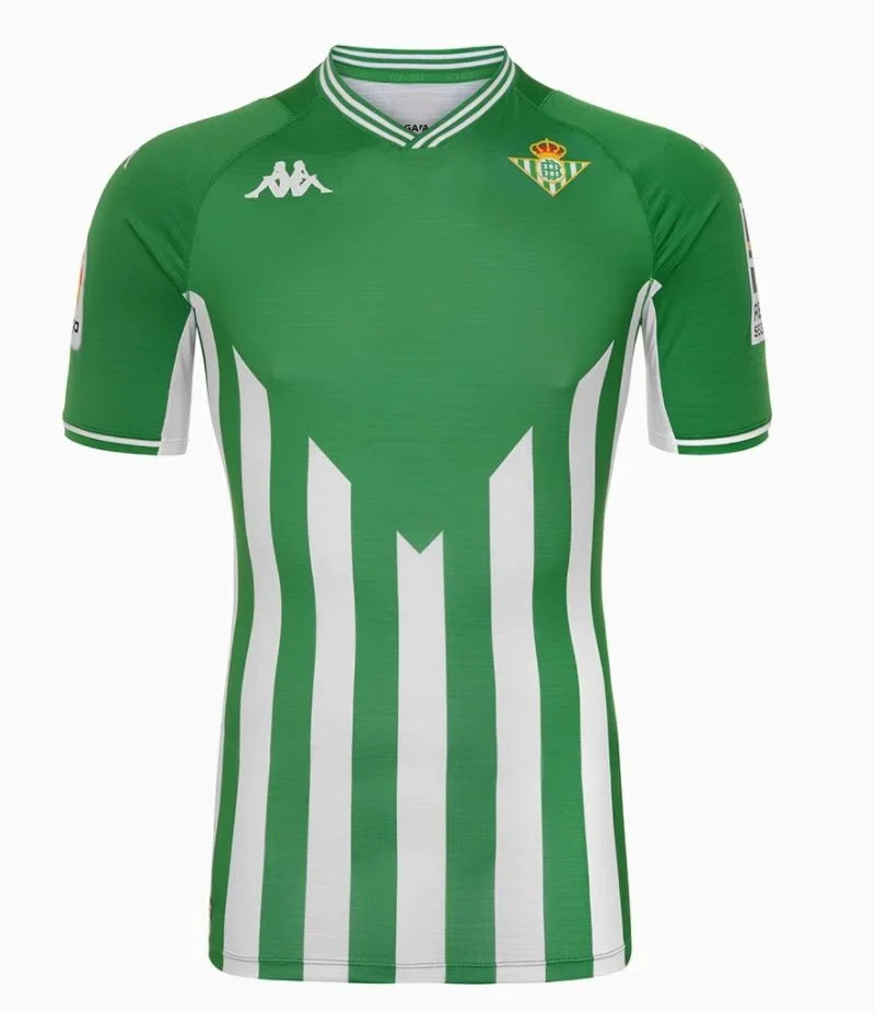 Camisa Real Betis 21/22 - Kappa Torcedor Masculina - Verde e Branca