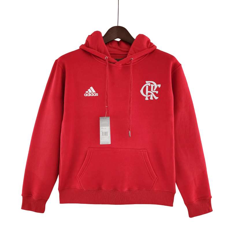 Casaco Moletom Flamengo CRF adidas vermelho