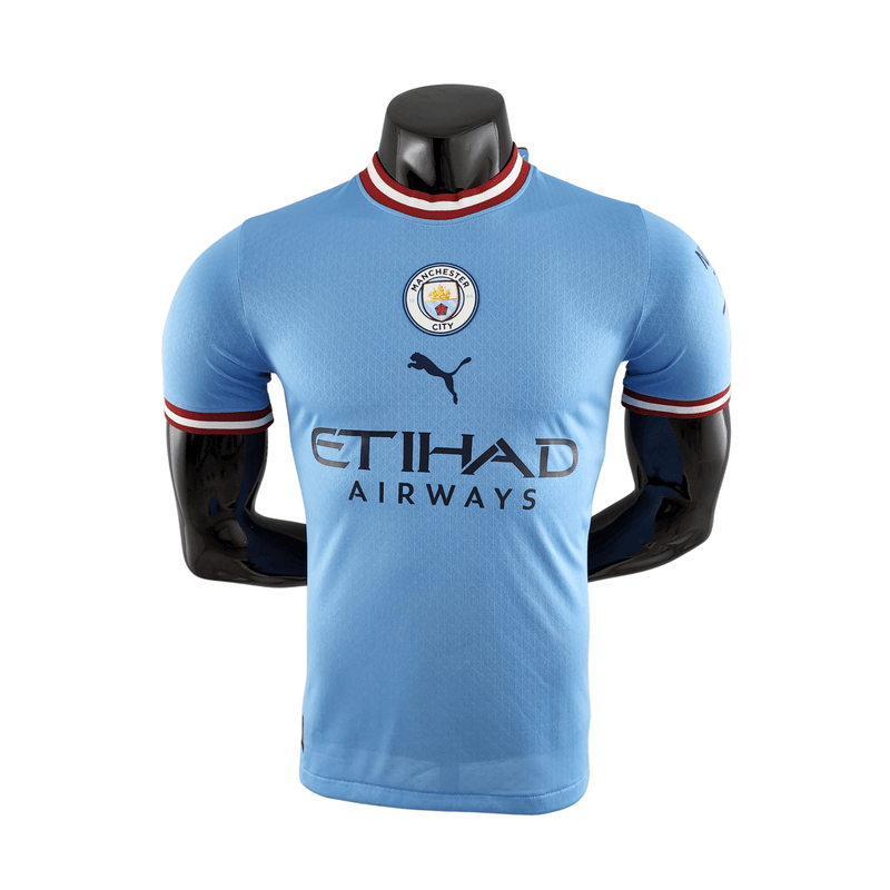 Camisa Manchester City I 22/23 - Puma Versão Jogador Masculina