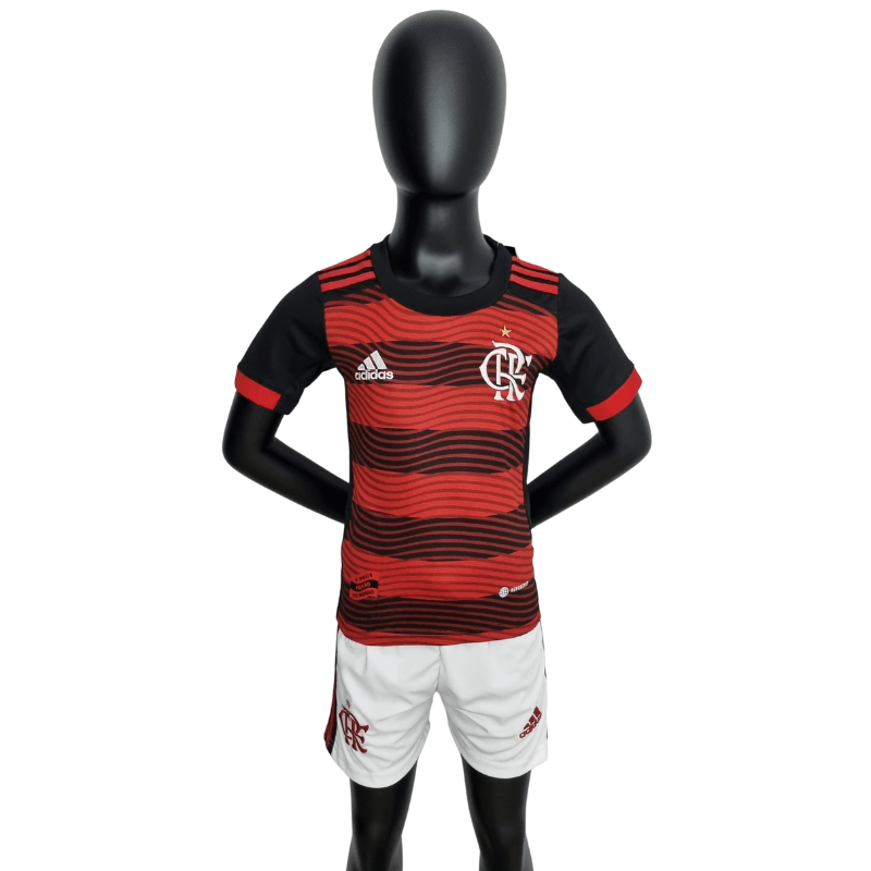 Kit Infantil Flamengo I 22/23 - Adidas