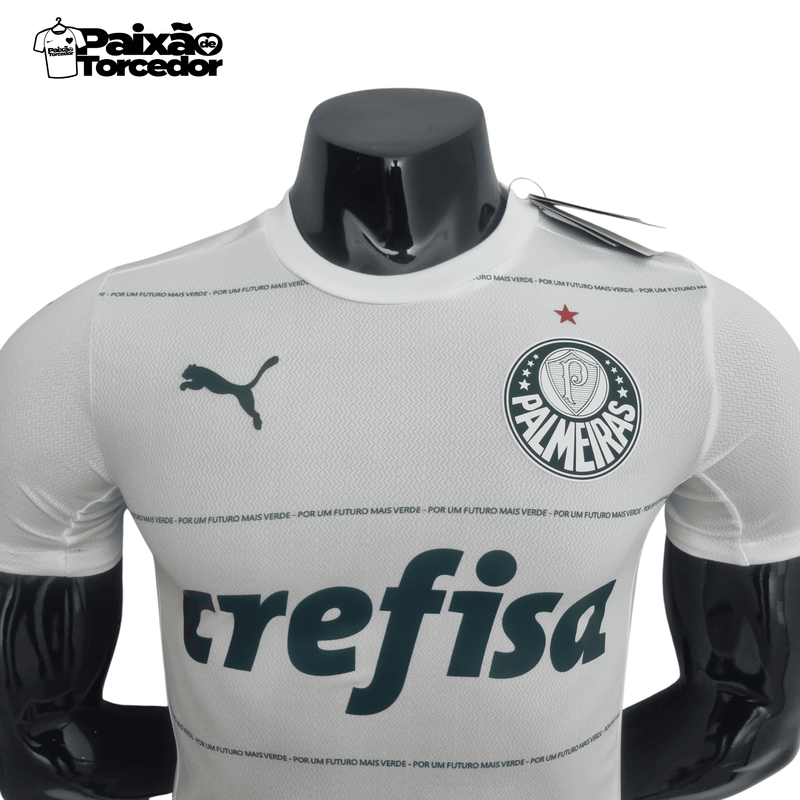 Camisa Palmeiras II 21/22 - Puma Versão Jogador Masculina - Branco