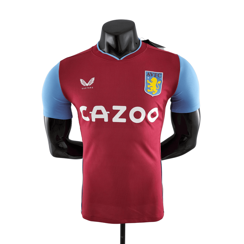 Camisa Aston Villa I 22/23 - Castore Versão Jogador Masculina