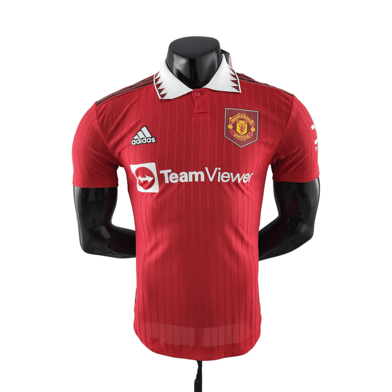 Camisa Manchester United I 22/23 - Adidas Versão Jogador Masculina - Vermelho