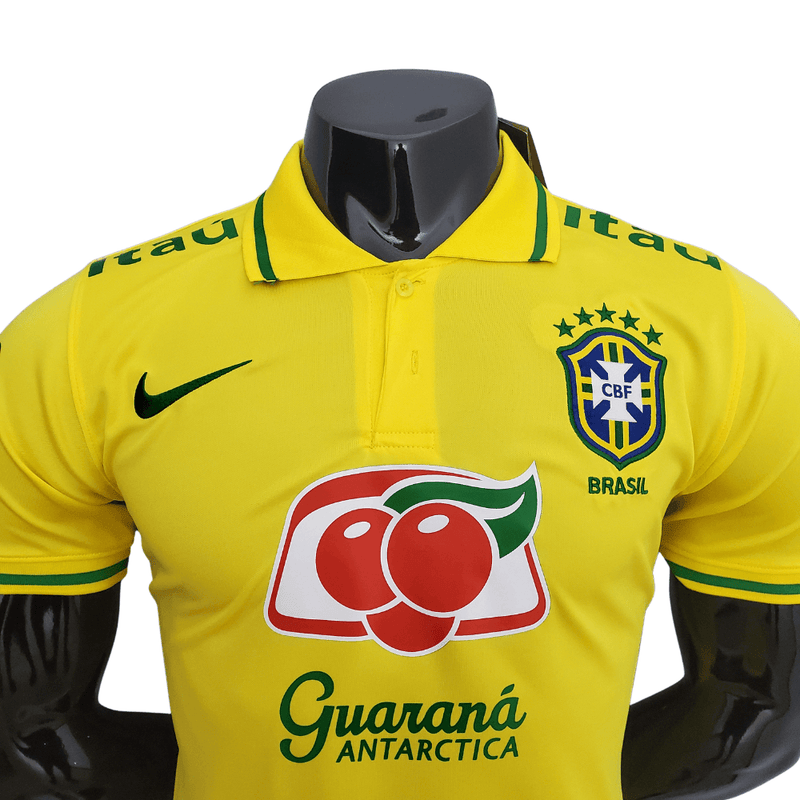 Camisa Brasil Polo Amarela - Nike