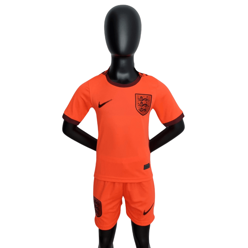 Kit Infantil Inglaterra Laranja 22/23 - Nike