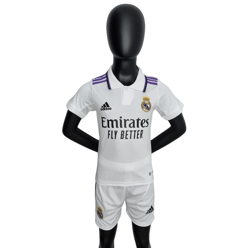 Kit Infantil Real Madrid I 22/23 - Adidas