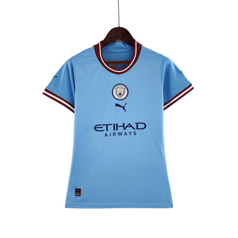 Camisa Manchester City I 22/23 - Puma Torcedor Feminina