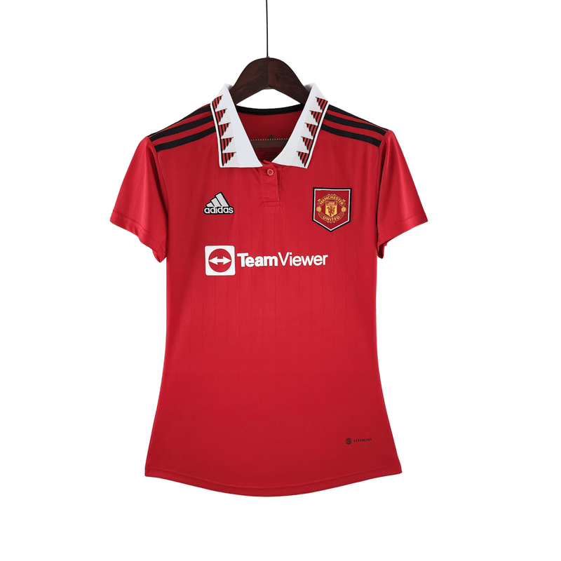 Camisa Manchester United I 22/23 - Adidas Torcedor Feminina