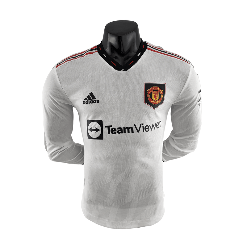 Camisa Manchester United II 22/23 - Adidas Versão Jogador Manga Longa