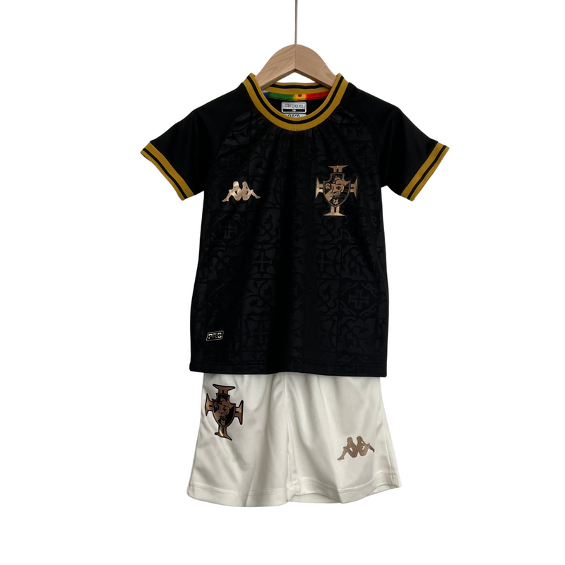 Kit Infantil Vasco Black Edição Especial 22/23 - Kappa