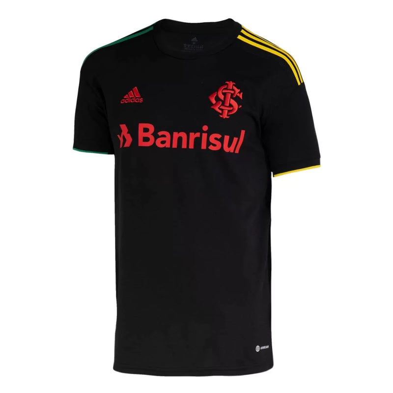 Camisa Internacional III 22/23 - Adidas Torcedor Masculina - Preto