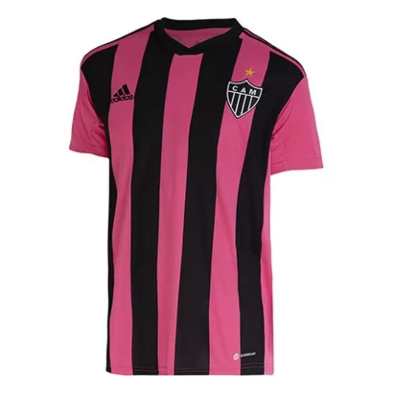 Camisa Atletico-MG Outubro Rosa 22/23 - Adidas Torcedor Masculina