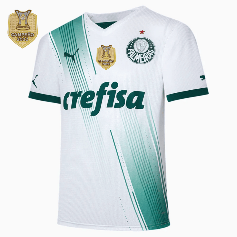 Camisa Palmeiras II 2023/24 -   Patche Campeão Brasileiro 2022  - Torcedor Puma