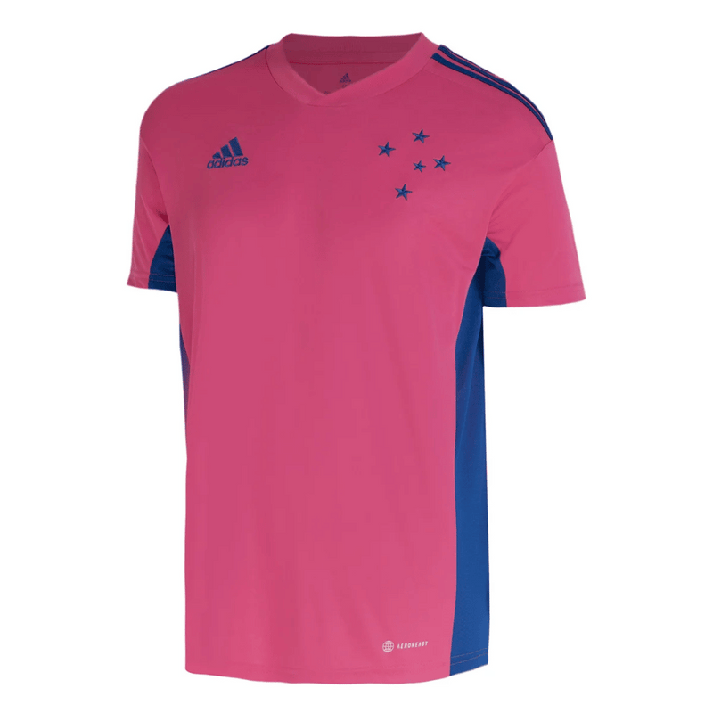 Camisa Cruzeiro Outubro Rosa 22/23 - Adidas Torcedor Masculina