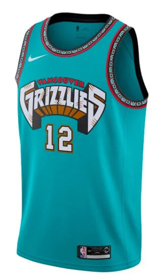 Regata Memphis Grizzlies Ja Morant Nº12 - Torcedor Masculina -Verde