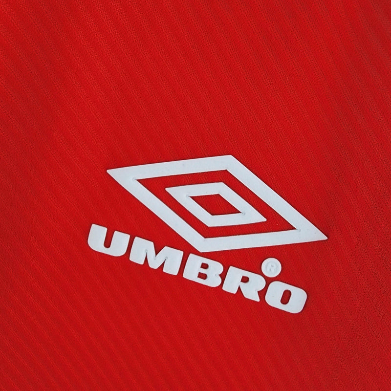 Camisa Flamengo Retro 1994 Centenário - Umbro Torcedor Masculina - Preto e Vermelho