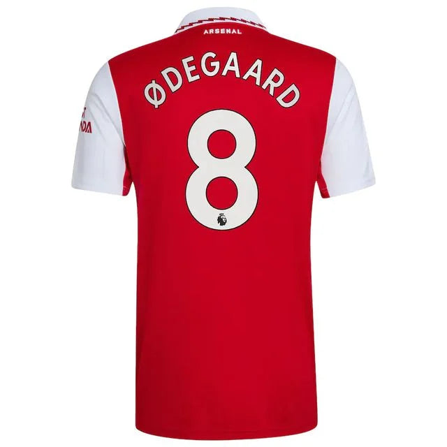 Camisa Arsenal I 22/23 - Adidas Torcedor Masculina Personalizada  Odegaard N° 8