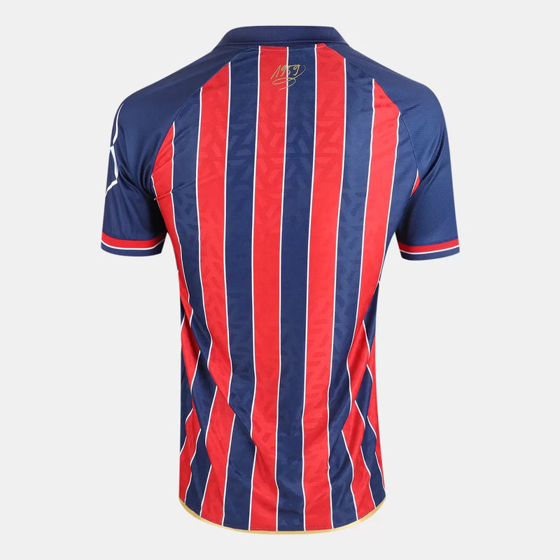 Camisa Bahia II 22/23 -Torcedor Masculina Esquadrão Azul + Vermelho