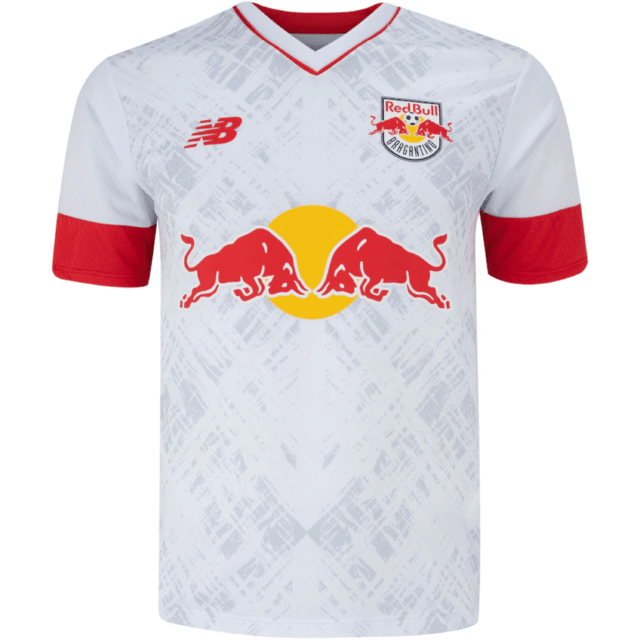 Camisa Red Bull Bragantino I 22/23 - NewBalance Torcedor  Masculina - Branco