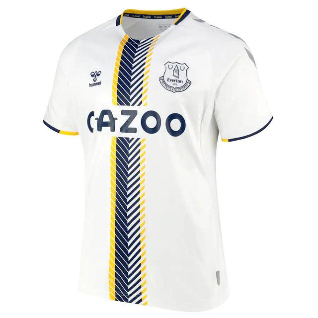 Camisa Everton Third 21/22 - Hummel Torcedor Masculina - Branca