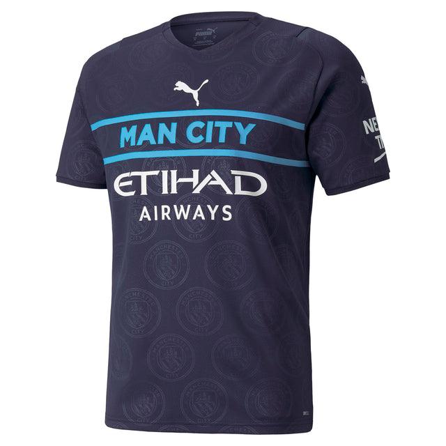 Camisa Manchester City Third 2122 - Puma Torcedor Masculina - Azul