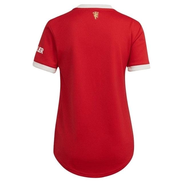 Camisa Manchester United I 21/22 - Adidas Torcedor Feminina - Vermelha