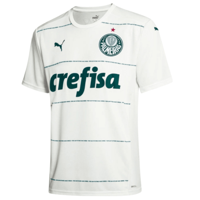 Camisa Palmeiras II 22/23 - Puma Torcedor Masculina - Branco e Verde