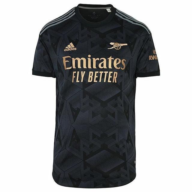 Camisa Arsenal Away 2223 Adidas Torcedor - Preto