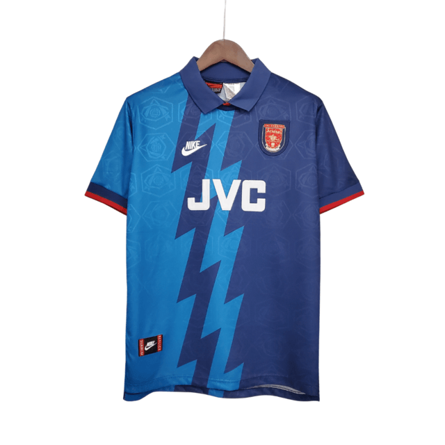 Camisa Arsenal Retro II 95/96 Torcedor Nike Masculina - Azul Marinho