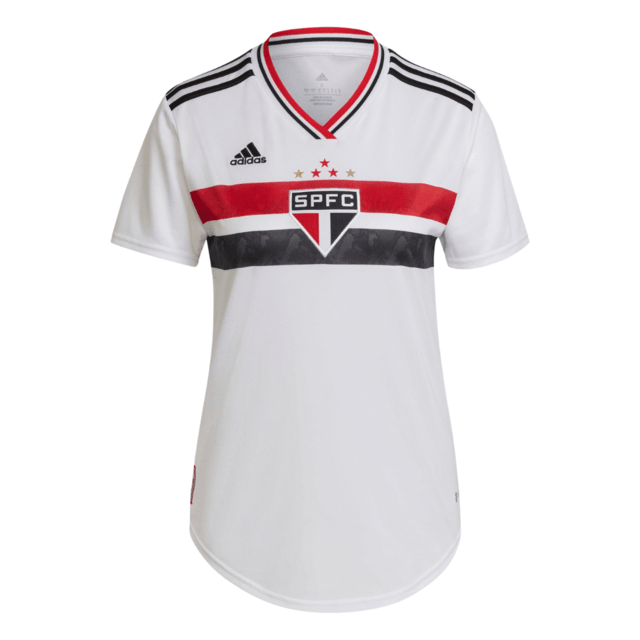 Camisa São Paulo I 22/23 - Adidas Torcedor Feminina