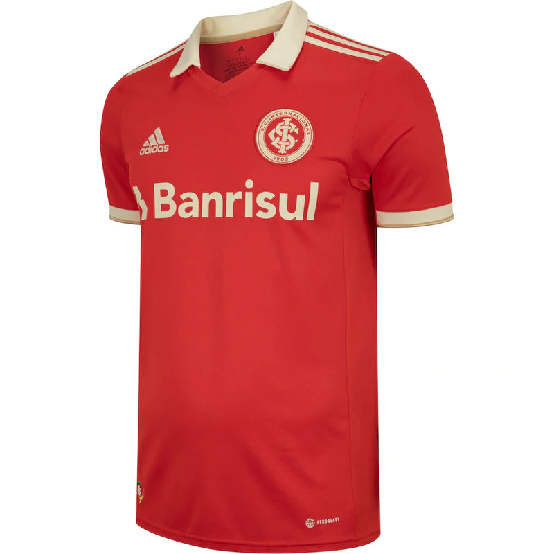 Camisa Internacional I 22/23 - Adidas Torcedor Masculino - Vermelho