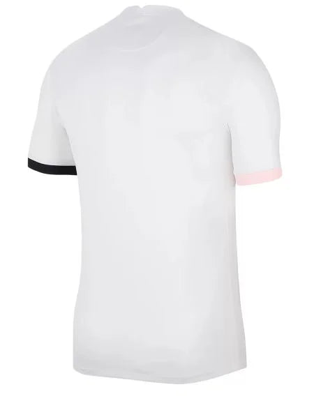 Camisa PSG II 21/22 - Nike Torcedor Masculina - Branco e Rosa