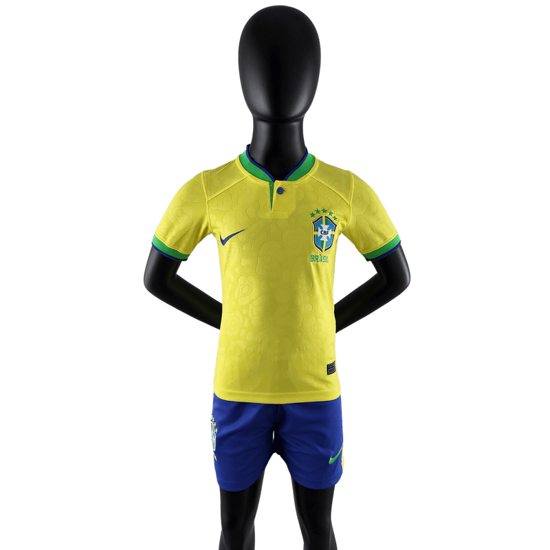 Kit infantil Brasil Copa do Mundo 2022 - Nike