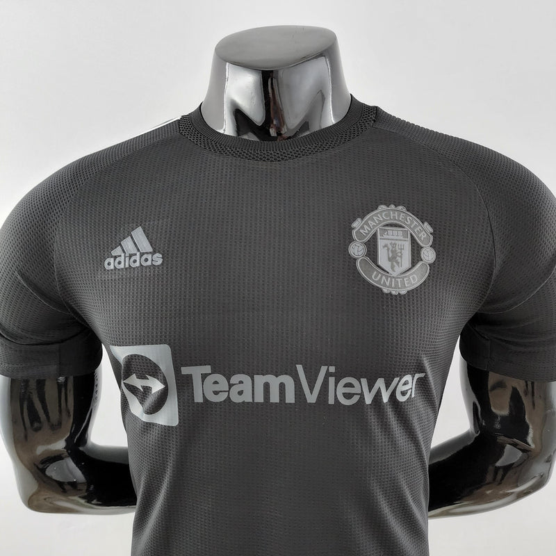 Camisa Manchester United Black II 22/23 - Adidas Versão Jogador Masculina - Preto