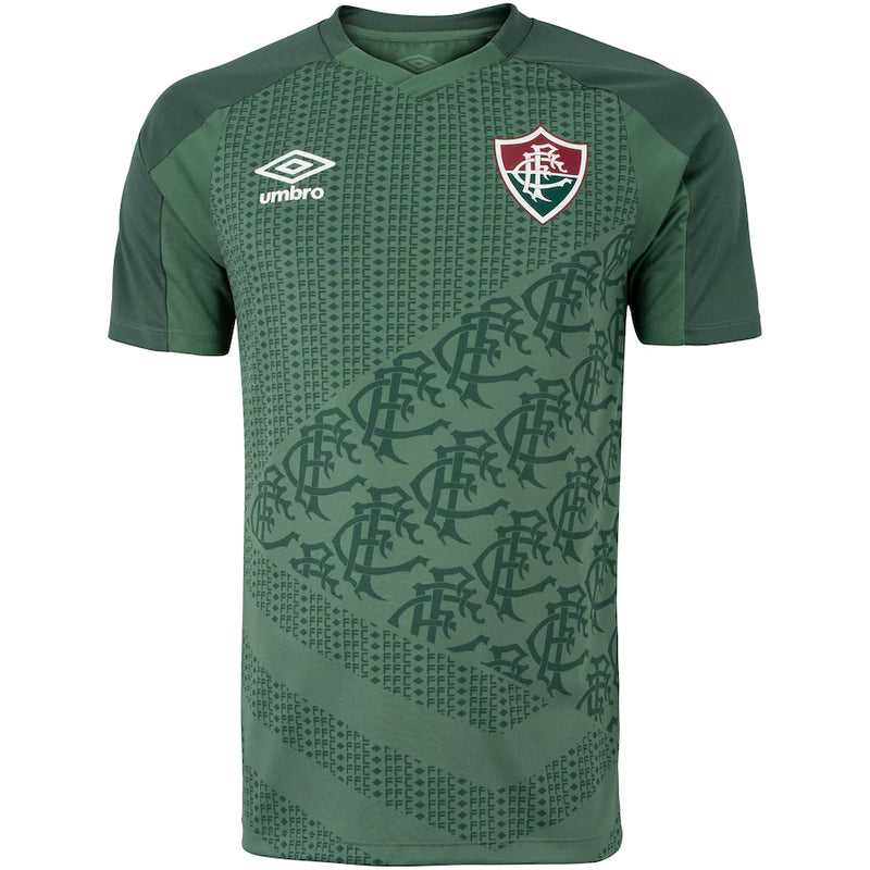 Camisa Fluminense Pré Treino 22/23 - Umbro Torcedor Masculina - Verde