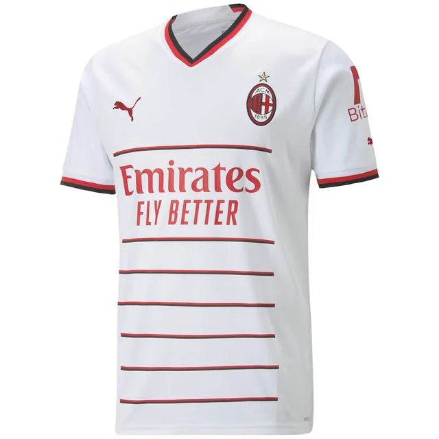 Camisa Milan II 22/23 - Puma Torcedor Masculina - Branca e Vermelho