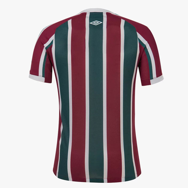 Camisa Fluminense I 22/23 - Umbro Torcedor Masculina - Vinho+Verde