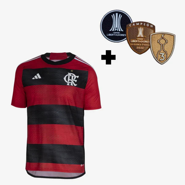 Camisa Flamengo Home 23/24 - Adidas Torcedor Masculina